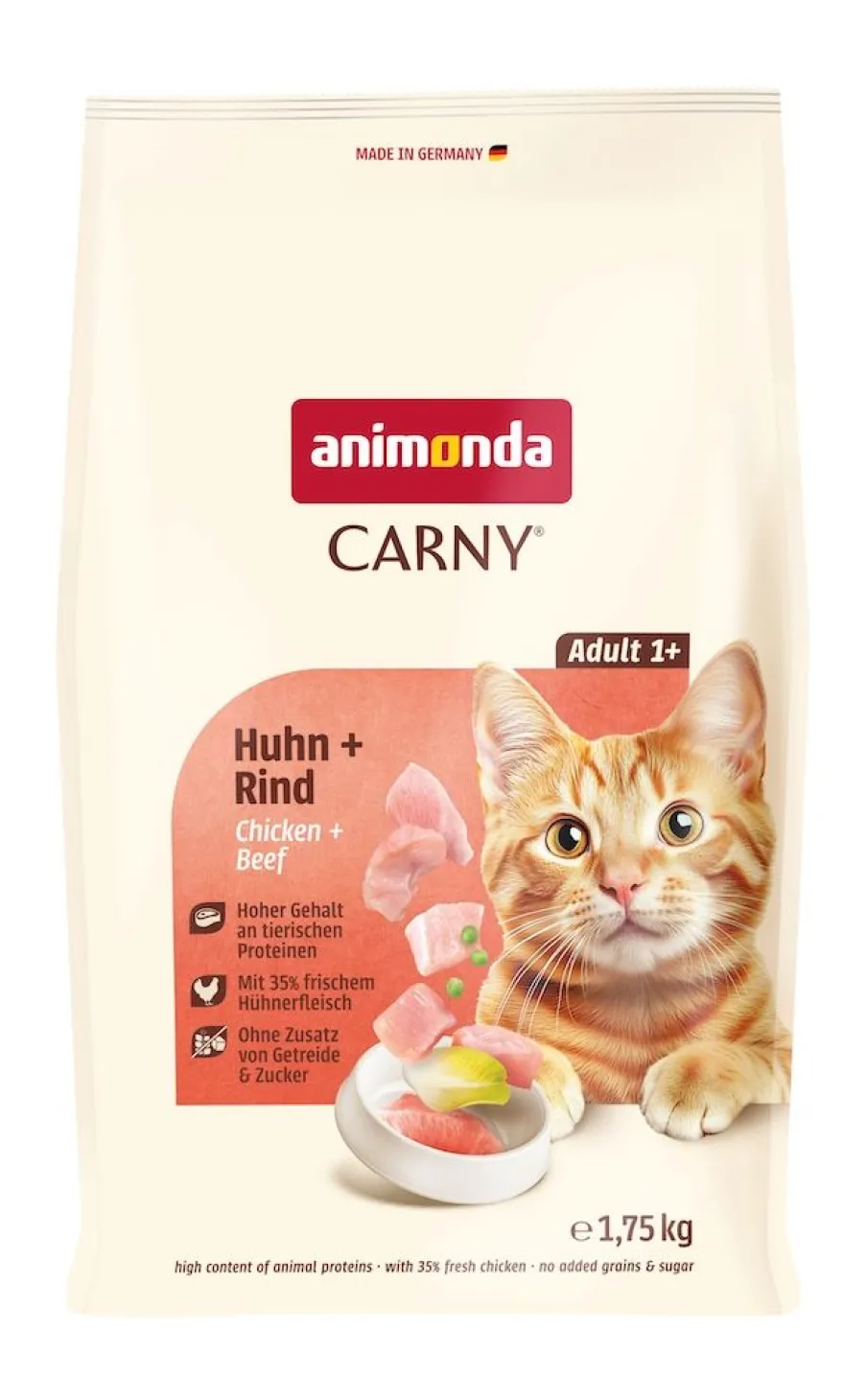animonda Carny Adult Huhn + Rind | 1,75 kg
