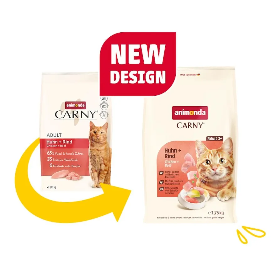 animonda Carny Adult Huhn + Rind | 1,75 kg