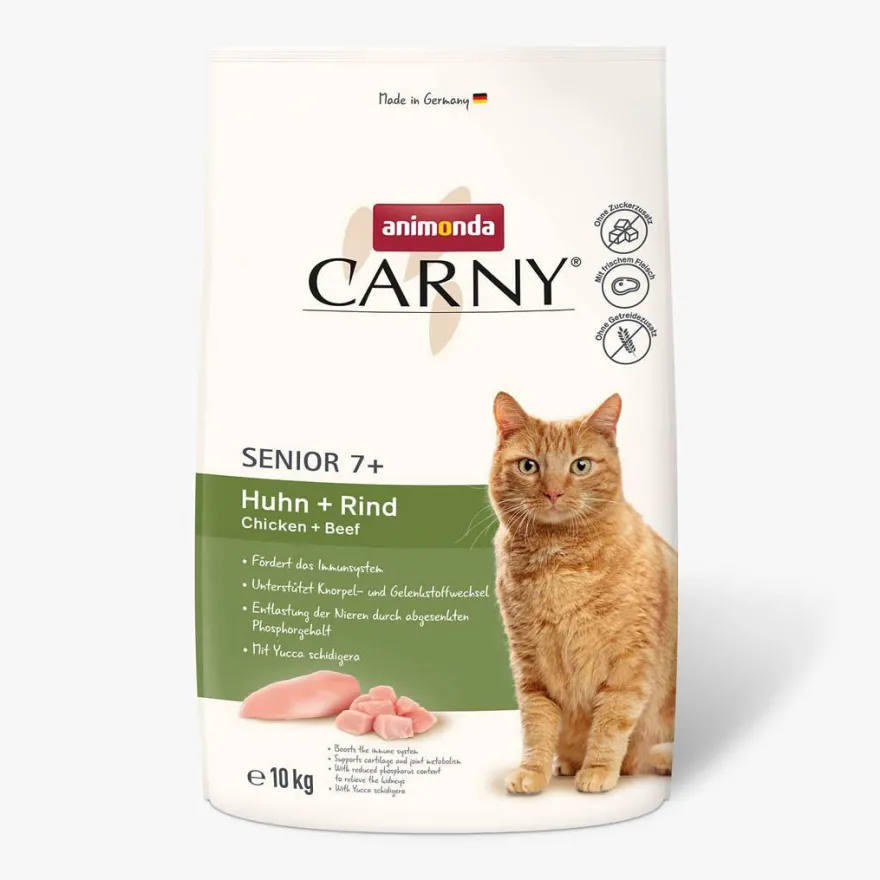 animonda Carny Senior Huhn + Rind | 10 kg