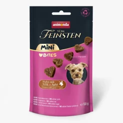 animonda Vom Feinsten Adult Mini Love Bites Huhn mit Wild & Apfel | 50 g