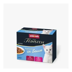 animonda Vom Feinsten Kitten Raffinesse in Sauce Mixpack | 8 x 85 g