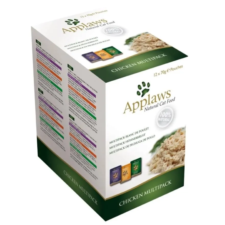 Applaws Pouch Multipack Hühnchen | 12 x 70 g