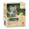 Bozita Cat Häppchen in Soße Kitten mit Hühnchen | 6 x 370 g