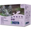 Bozita Cat Multipack Häppchen in Soße Fleischmenü | 12 x 85 g
