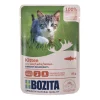 Bozita Cat Pouch Häppchen in Soße Kitten mit Lachs | 12 x 85 g