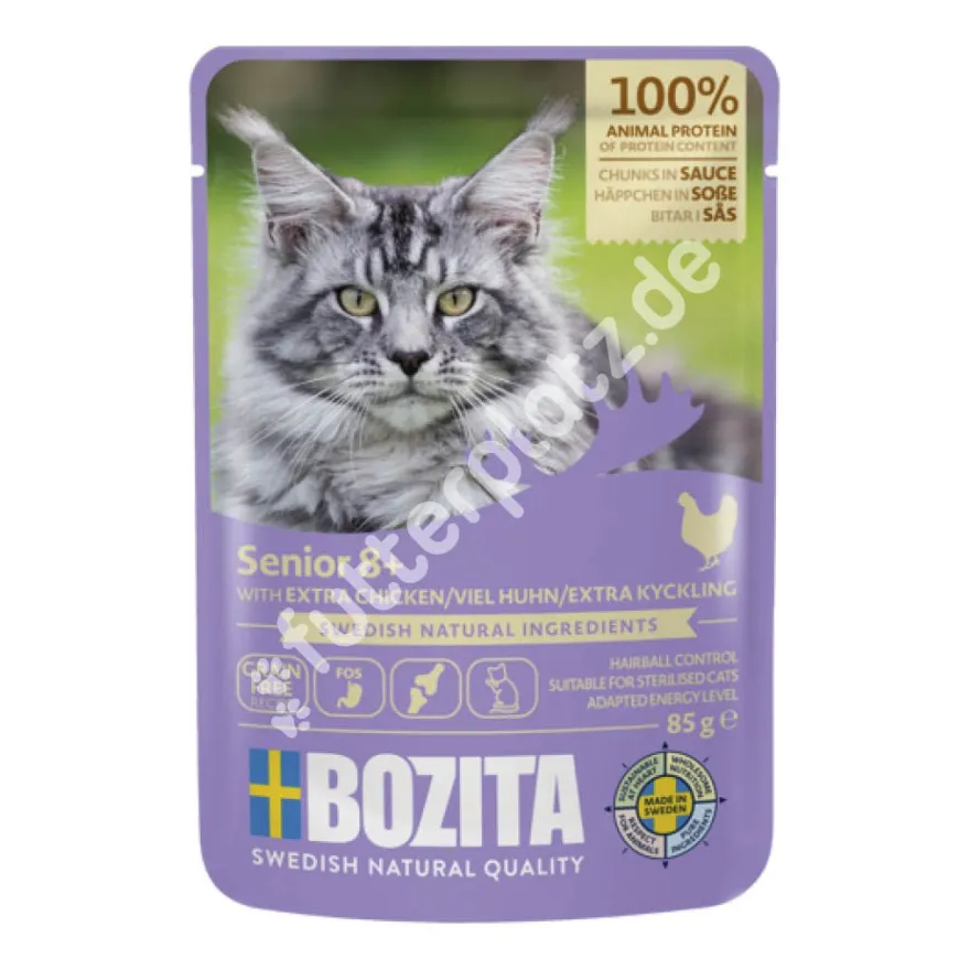Bozita Cat Pouch Häppchen in Soße