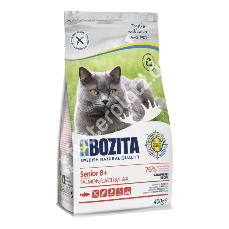 Bozita Grain free Senior 8+ Salmon | 400 g