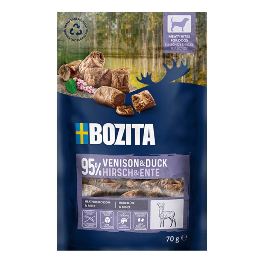 Bozita Meaty Bites Hirsch & Ente | 70 g