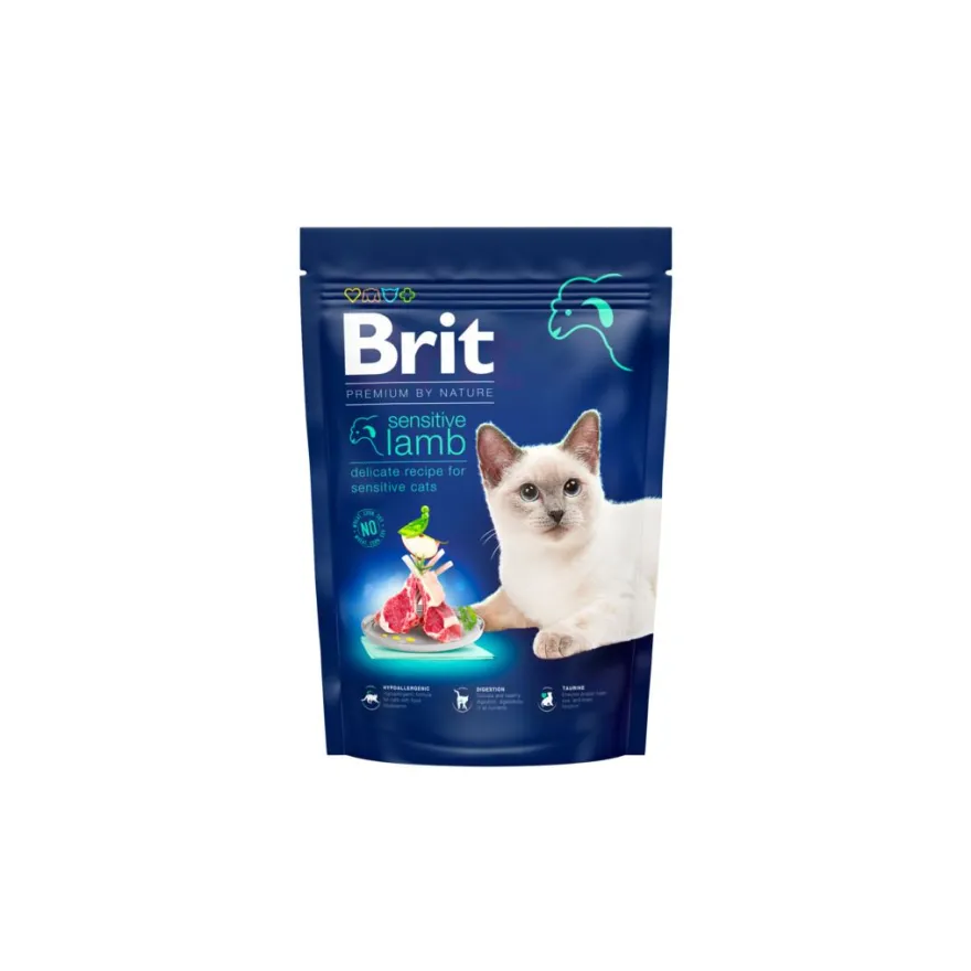 Brit Premium by Nature Cat Sensitive Lamm | 800 g