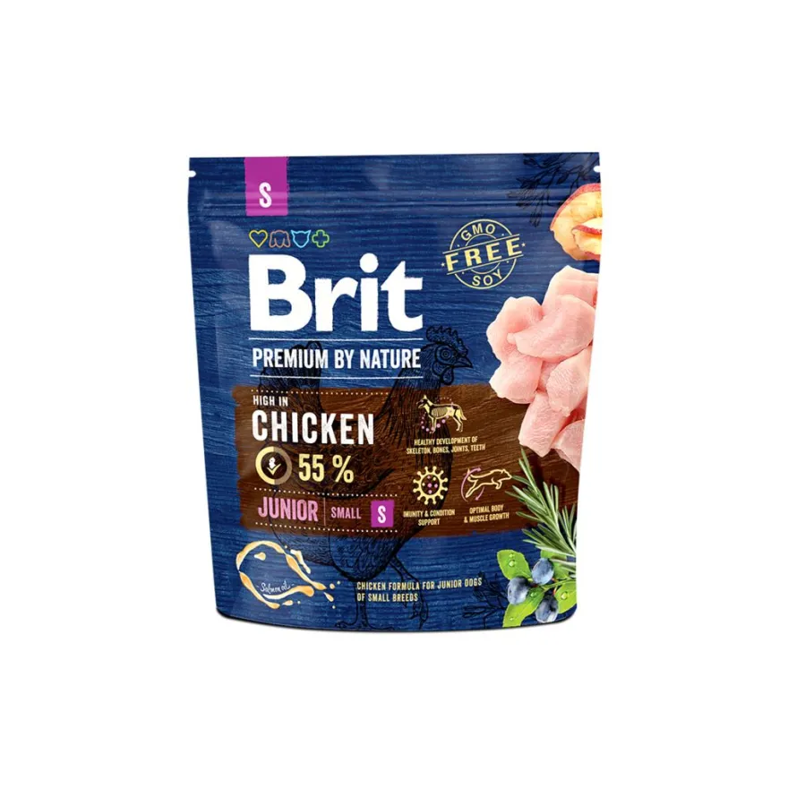Brit Premium by Nature Dog Junior S | 1 kg