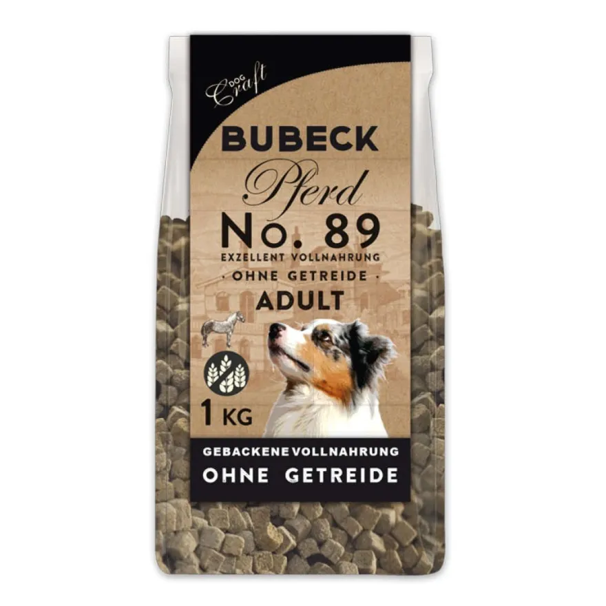 Bubeck No. 89 Adult Pferdefleisch mit Kartoffel gebacken | 1 kg