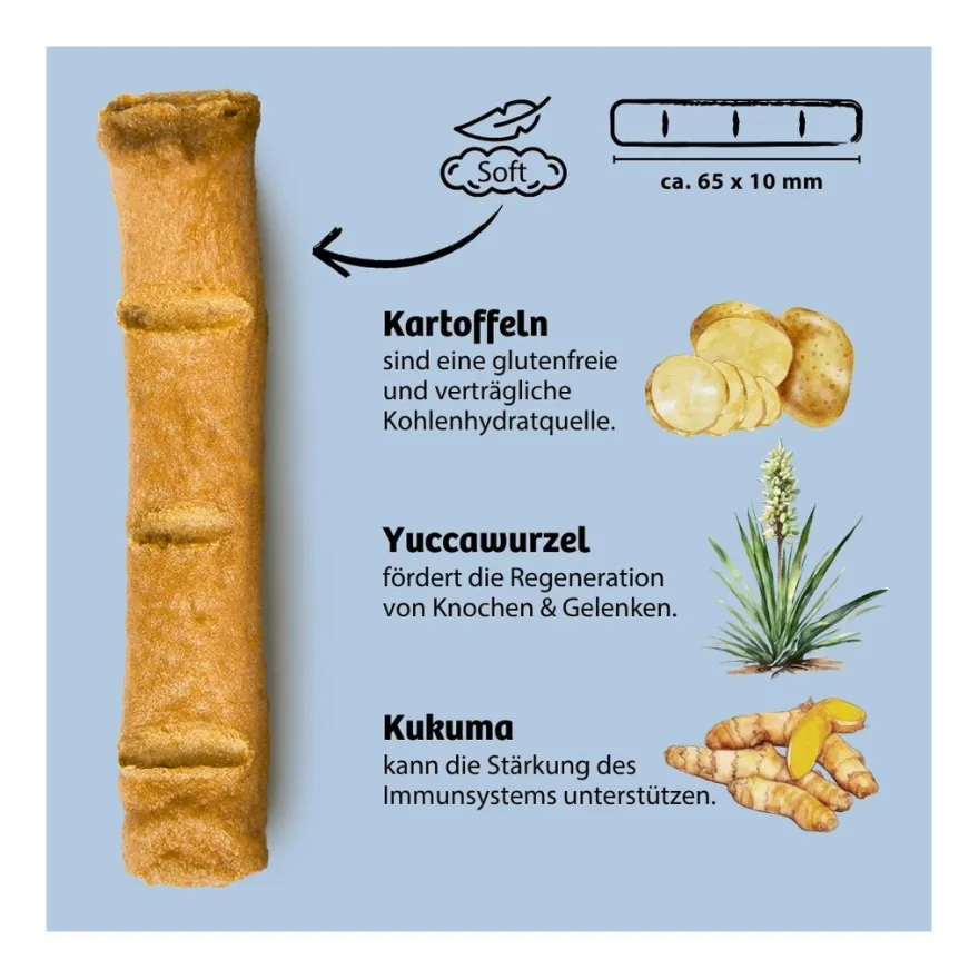 BugBell Knabbersticks BonePower | 12 x 60 g