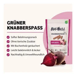 BugBell Knabbersticks Rote Bete | 60 g