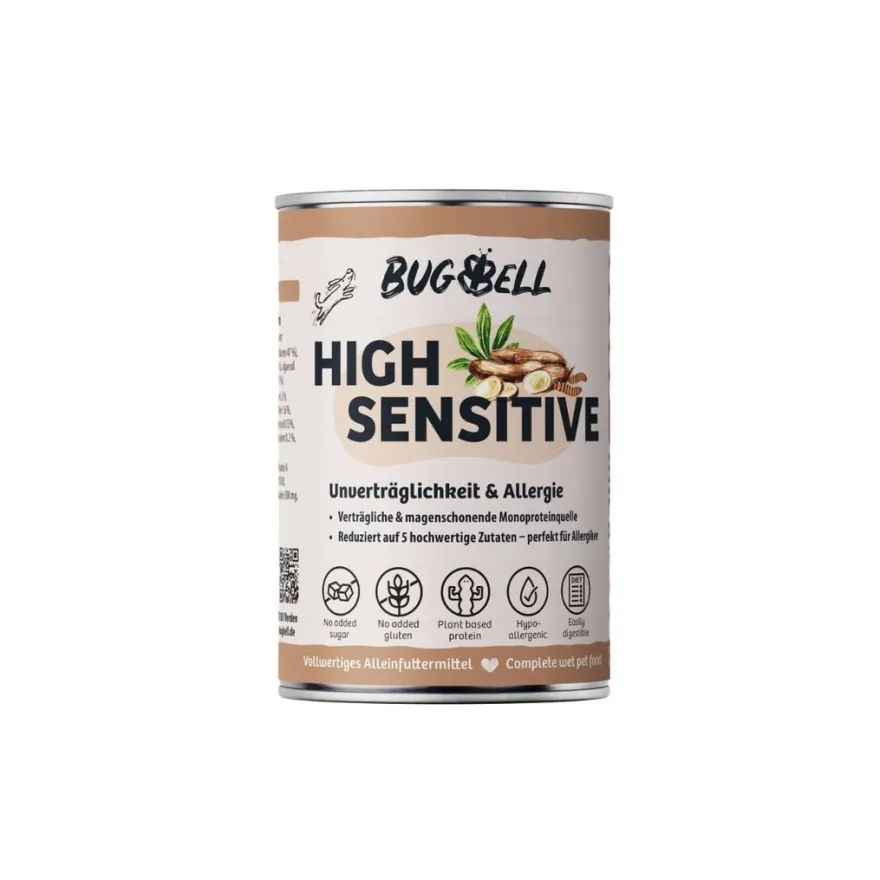 BugBell Nassfutter HighSensitive | 12 x 400 g