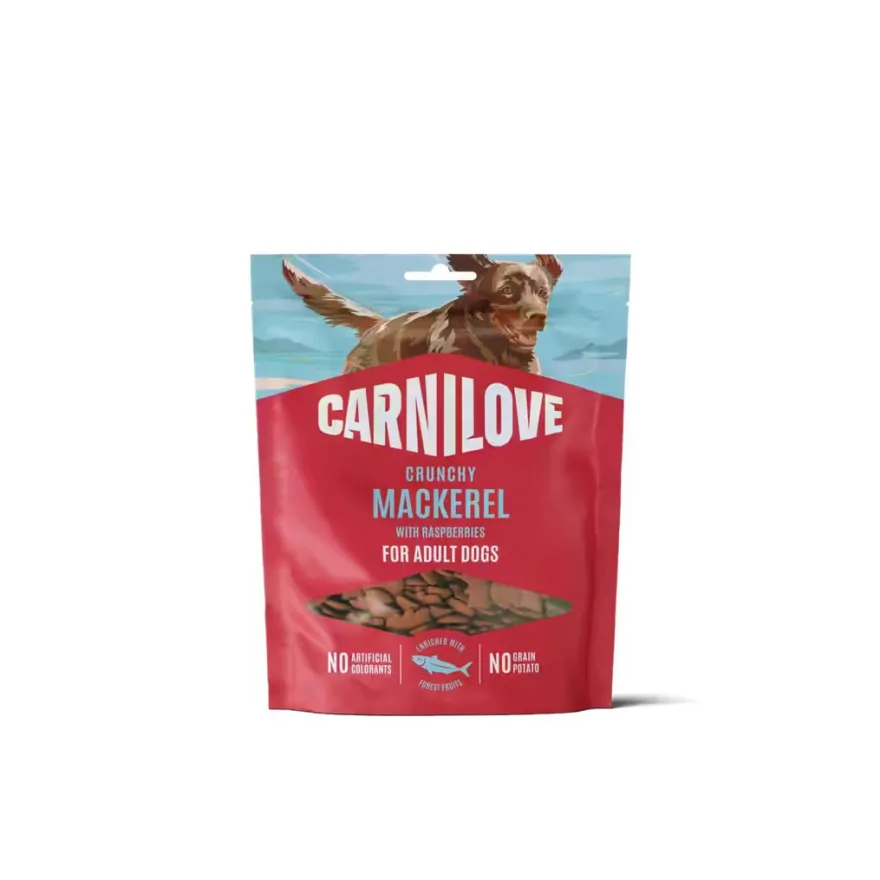 Carnilove Dog Crunchy Snack - Makrele mit Himbeere | 200 g