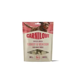 Carnilove Dog Freeze Dried Snack - Pute & Wild | 60 g