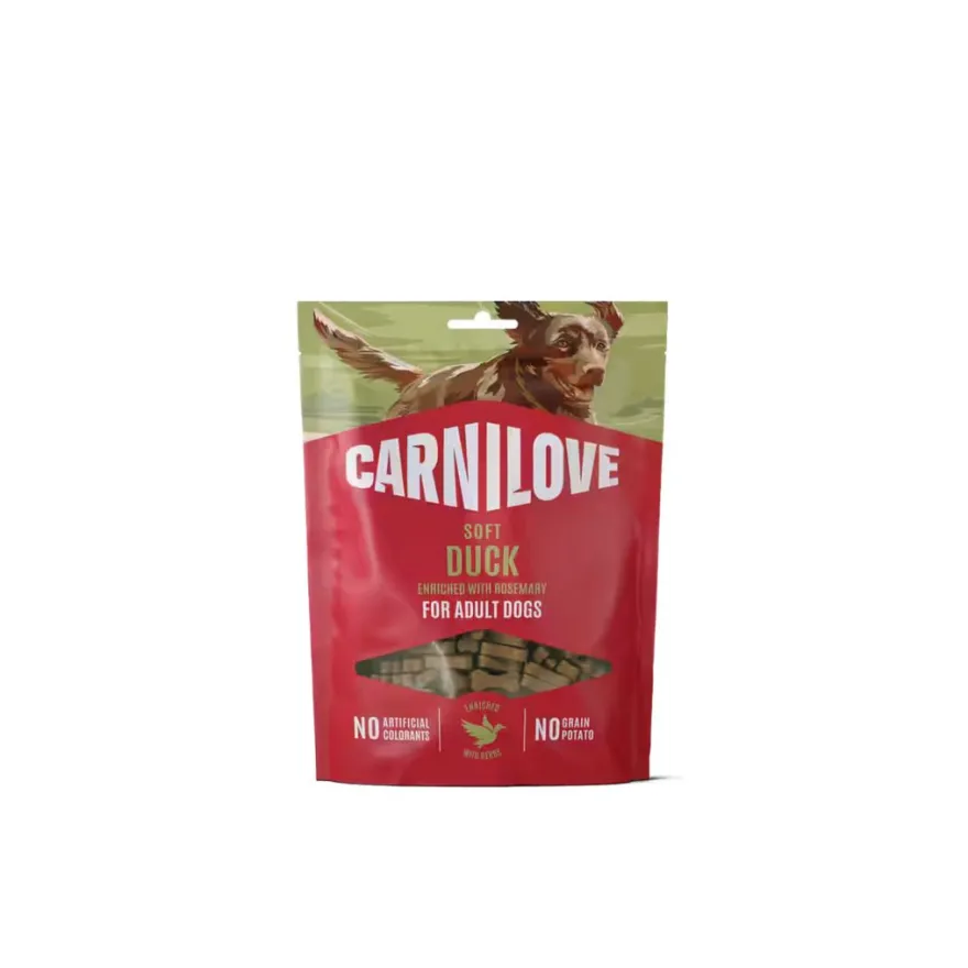 Carnilove Dog Soft Snack - Ente mit Rosmarin | 200 g