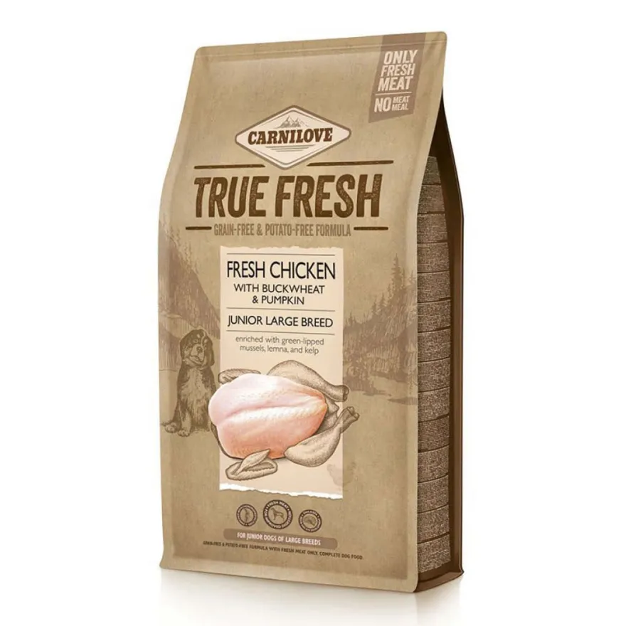 Carnilove Dog True Fresh - Junior Große Rassen - Frisches Huhn | 1,4 kg