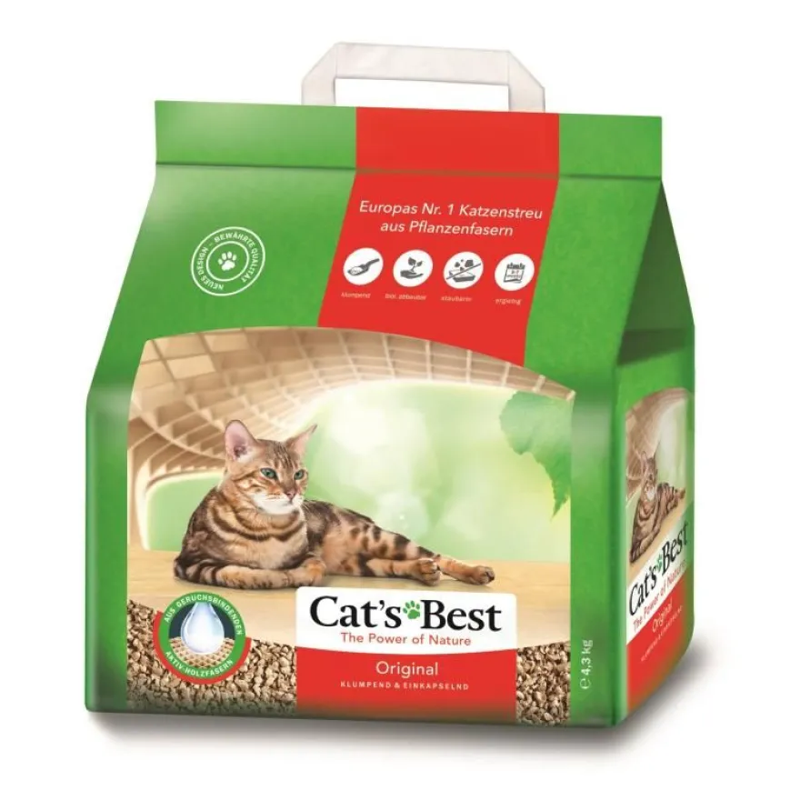 Cat's Best Original Katzenstreu 10 l | 4,3 kg