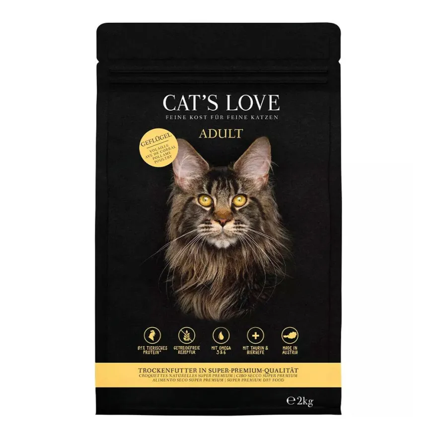 CAT'S LOVE TROCKEN ADULT Geflügel | 400 g