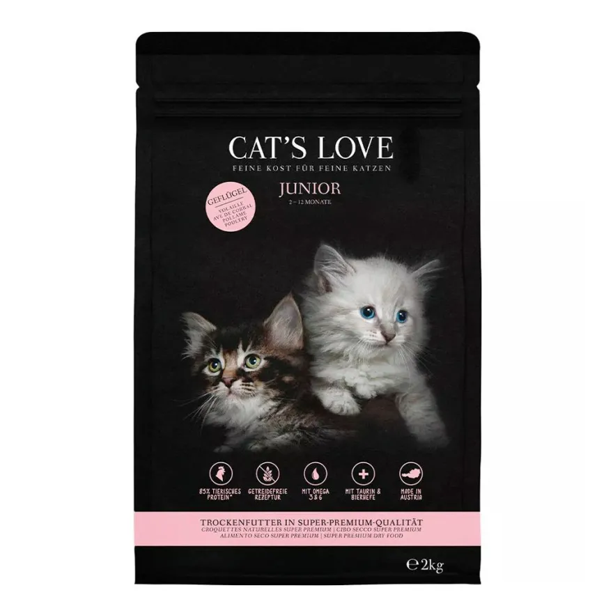 CAT'S LOVE TROCKEN JUNIOR Geflügel | 400 g