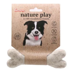 Corwex C-play Filz Knochen - grau | 15 cm