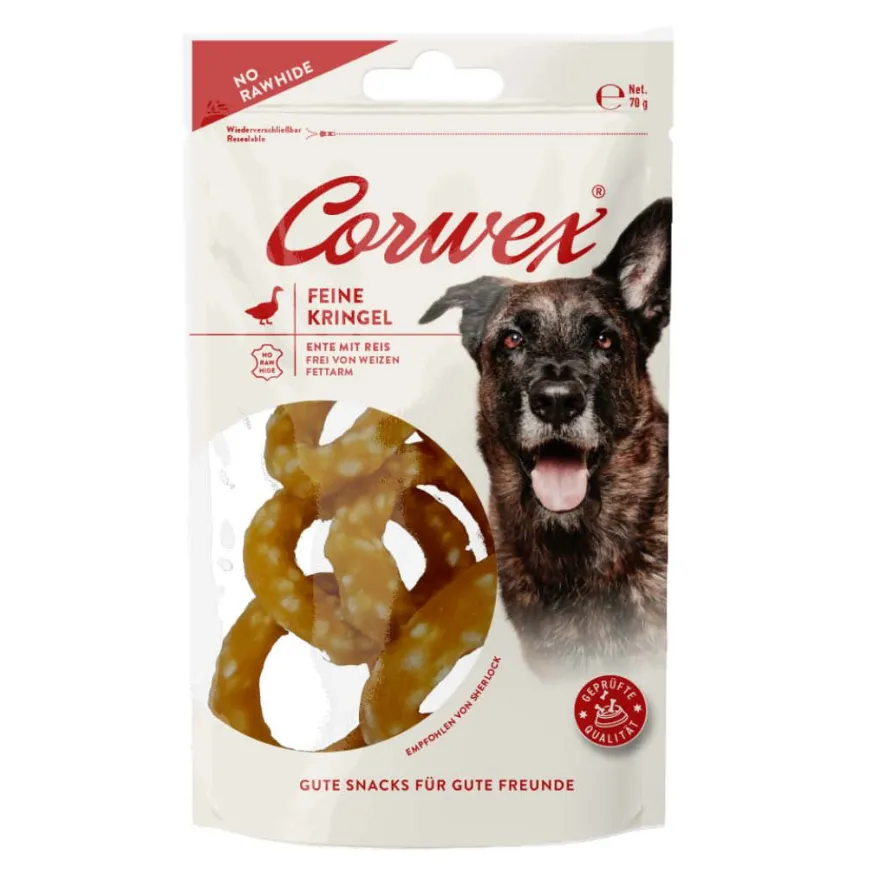 Corwex Feine Kringel - Ente mit Reis | 70 g