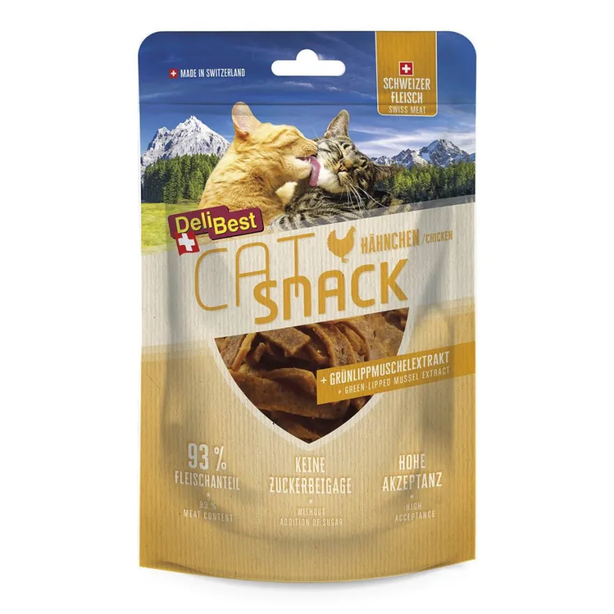 DeliBest Cat Snack - Schweizer Hähnchen | 45 g