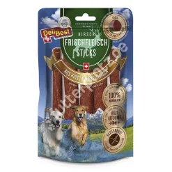 DeliBest Frischfleisch Sticks - Hirsch | 100 g