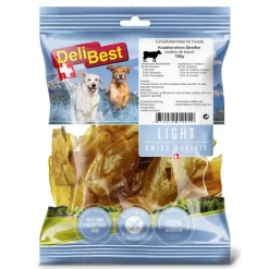 DeliBest Light - Knabberohren Streifen Rind | 100 g