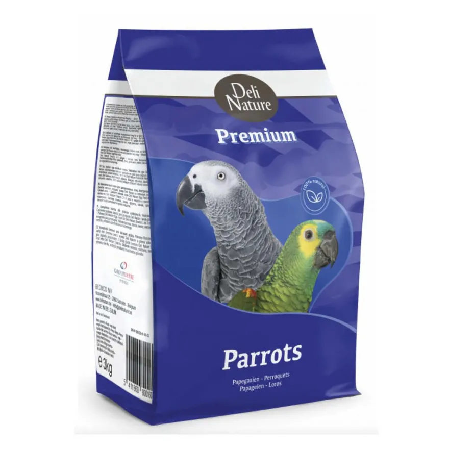Deli Nature Papageienfutter mit Obst | 3 kg