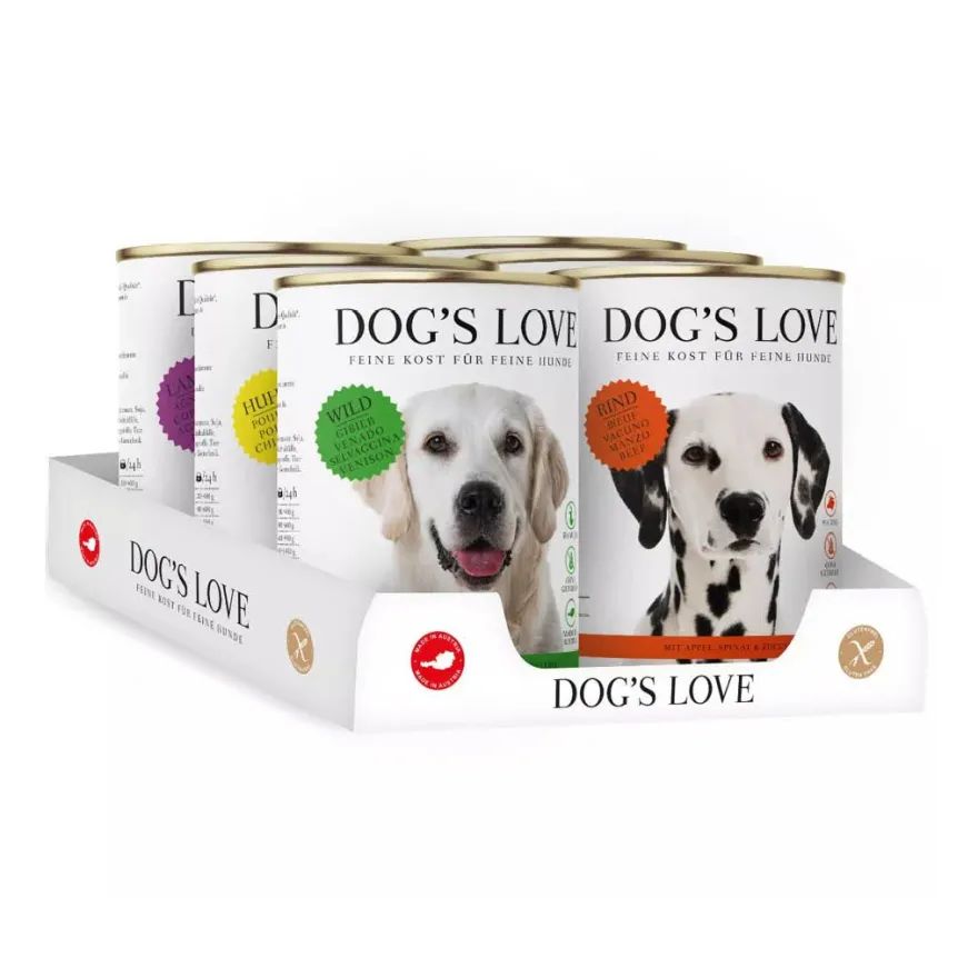 DOG'S LOVE Adult - Multipack | 6 x 400 g