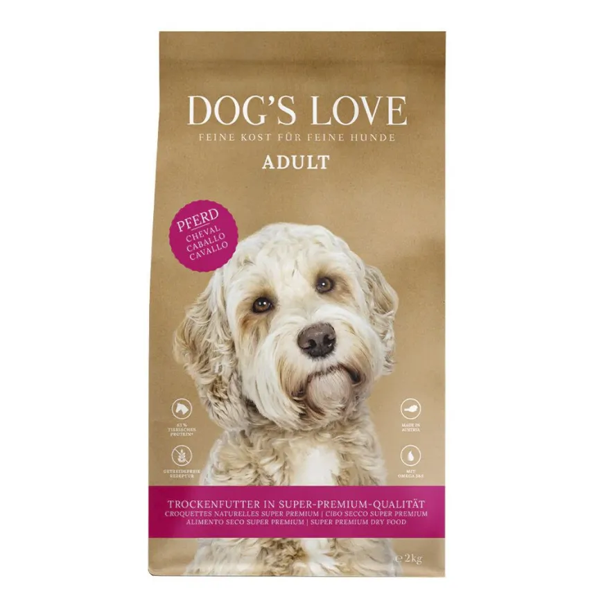 DOG'S LOVE TROCKEN Pferd | 2 kg