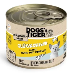 Dogs'n Tiger - Katzennassfutter - Schlemmermenü Dosen