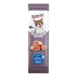 Dokas Cat Hühnchen-Rolle mit Thunfisch | 10 g