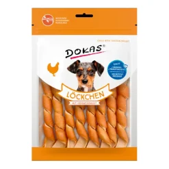 Dokas Löckchen mit Hühnerbrust | 120 g