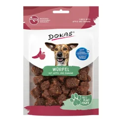 Dokas Würfel mit Apfel und Banane | 105 g