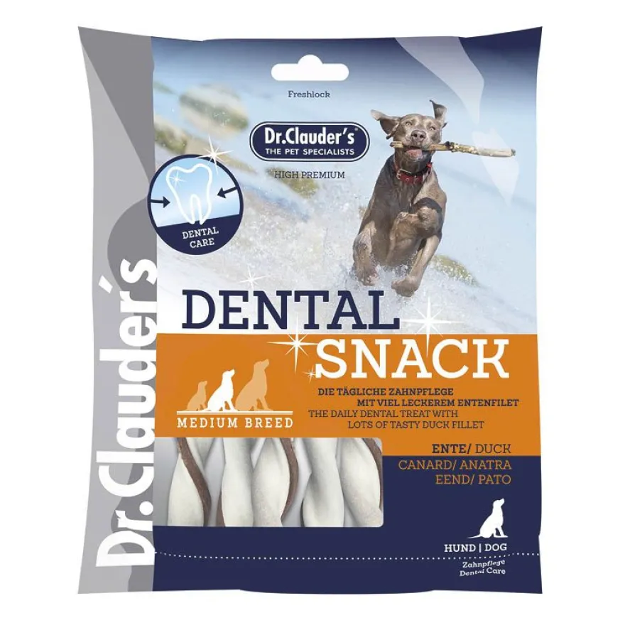 Dr. Clauder's Dental Snack Ente - Medium Breed | 170 g