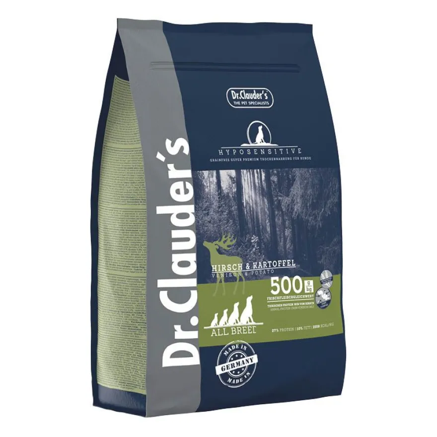 Dr. Clauder's Hyposensitive Hirsch & Kartoffel All breed | 350 g