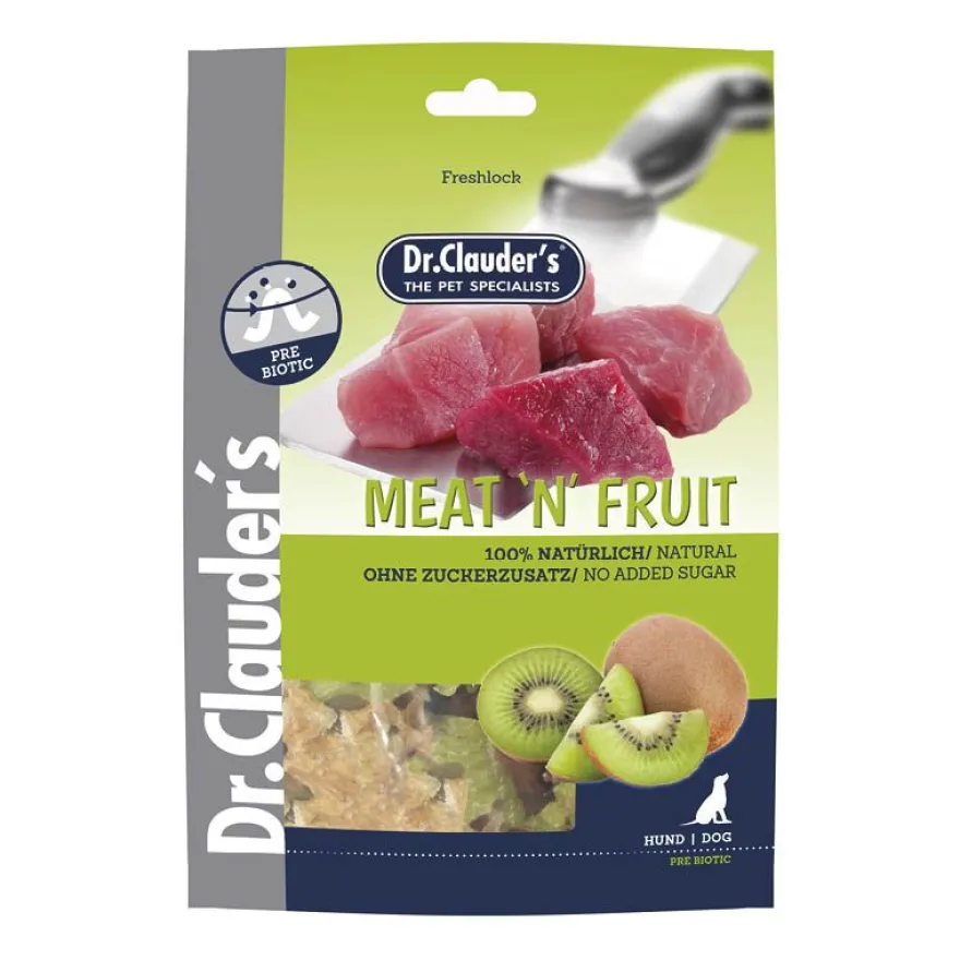 Dr. Clauder's Meat'n'Fruit Kiwi & Hühnchen Snack | 80 g