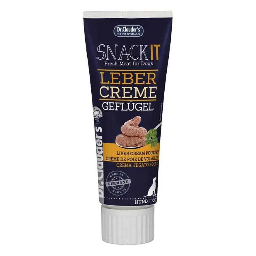 Dr. Clauder's Snack IT Leber Creme Geflügel | 75 g