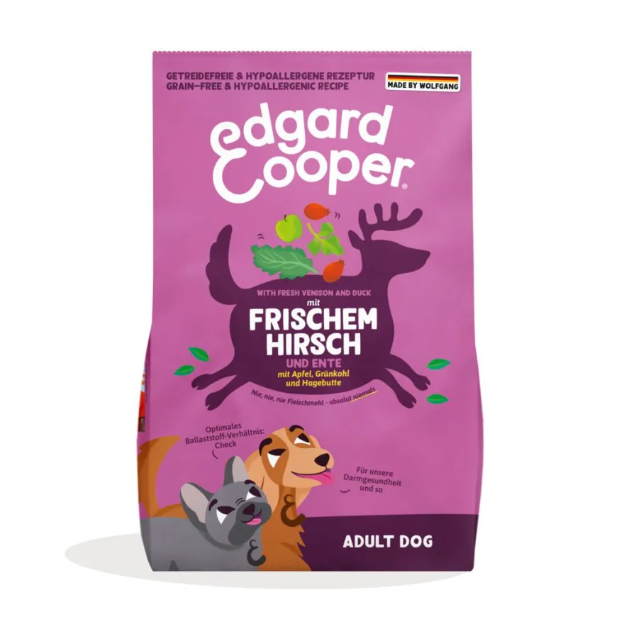 Edgard & Cooper Adult - Frischer Hirsch & Ente (Small) | 700 g