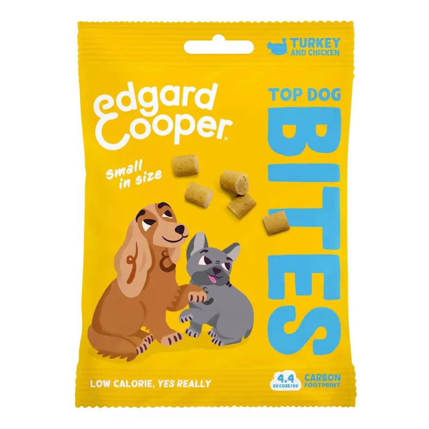 Edgard & Cooper Bites Truthahn und Huhn small | 50 g