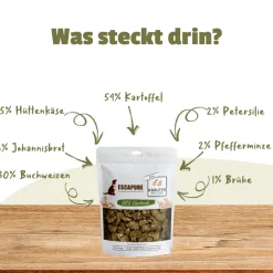 Escapure Hupferl vegetarisch Kräuter-Keks | 150 g