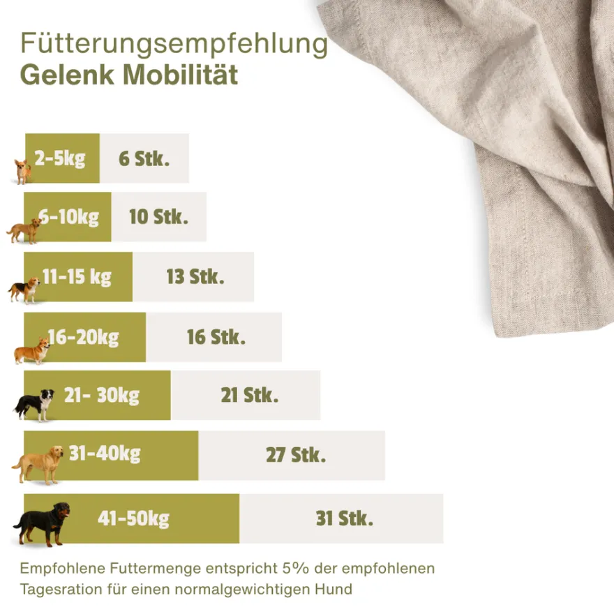 Escapure Leckerlis Gelenk Mobilität | 150 g