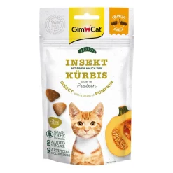 GimCat Crunchy Snacks Insekt & Kürbis | 50 g