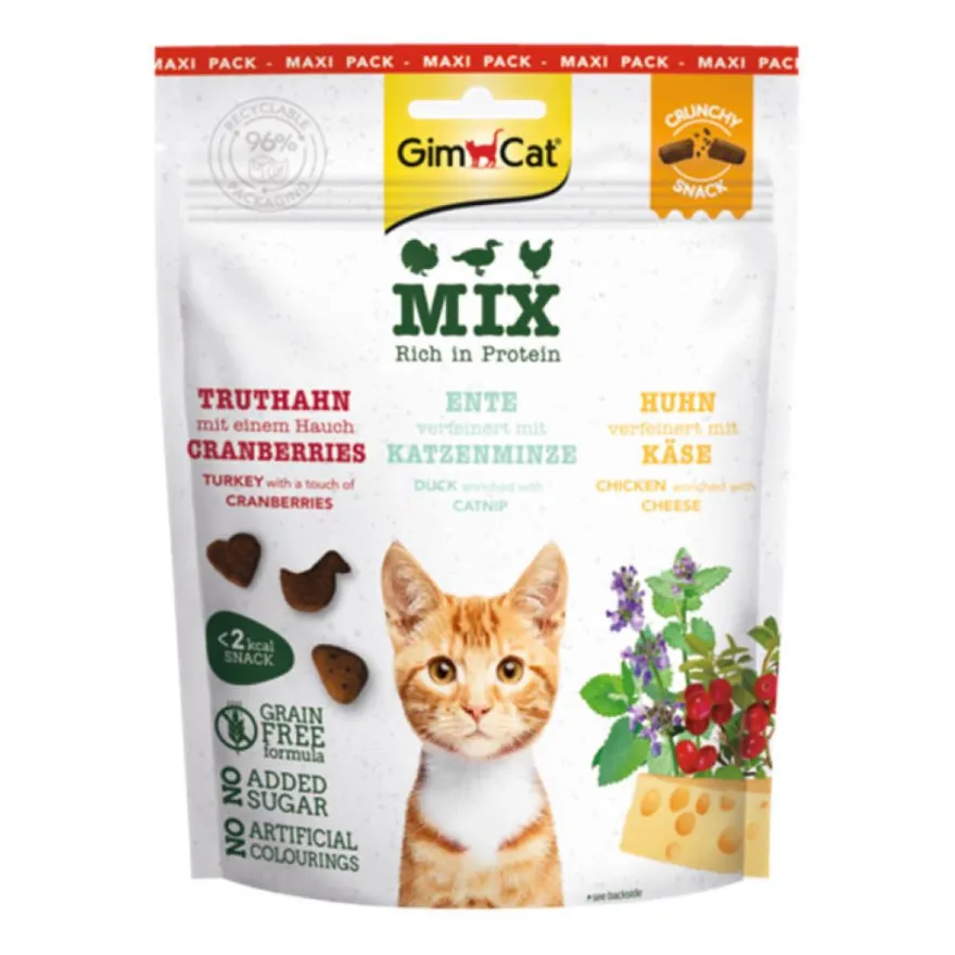 GimCat Crunchy Snacks Mix | 140 g