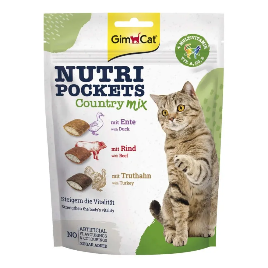 GimCat Nutri Pockets Country-Mix | 150 g