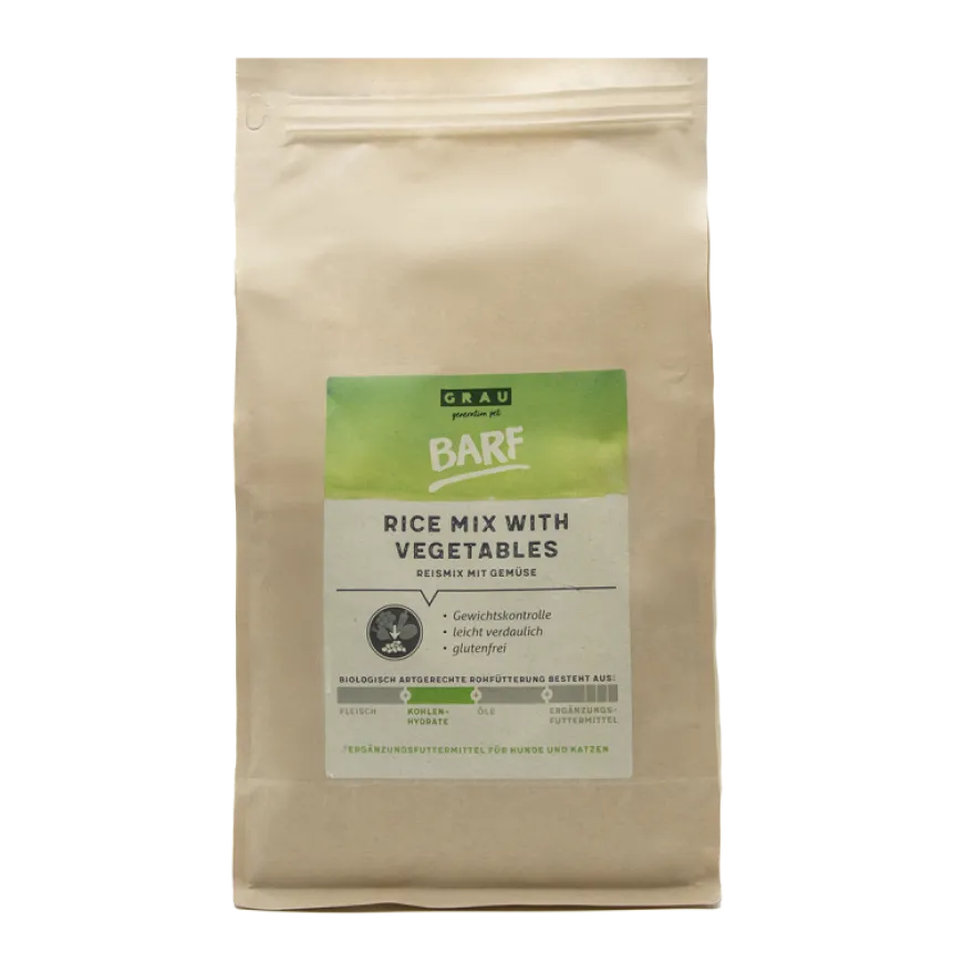 Grau Hund Exc SDC Premium Mix Reismix | 1,5 kg