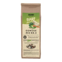 Grau Hund Gemüsemix Mischung Nr. 3 | 150 g